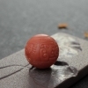 柿子红南红龙头圆珠-红掌柜