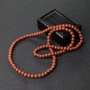 7mm柿子红南红项链-红掌柜