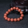 天然南红单圈手串-红掌柜