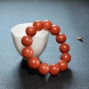 17mm南红单圈手串-红掌柜