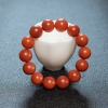 15.5mm柿子红南红单圈手串-红掌柜