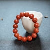 柿子红南红单圈手串-红掌柜