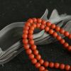保山柿子红南红佛珠手串-红掌柜