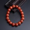 云南保山柿子红南红圆珠手串 - 红掌柜