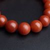 保山柿子红南红手串 - 红掌柜