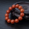柿子红南红单圈手串-红掌柜