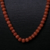 天然南红南瓜珠长链-红掌柜