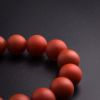 云南保山天然南红手串-红掌柜