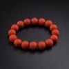 云南保山天然南红手串-红掌柜