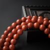 柿子红南红佛珠 - 红掌柜