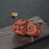 柿子红南红貔貅-红掌柜