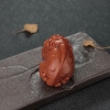 川料南红貔貅吊坠-红掌柜