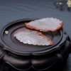 川料天然冰飘料南红戒面-红掌柜