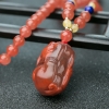 天然南红貔貅项链-红掌柜