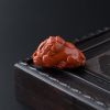 柿子红南红貔貅吊坠-红掌柜