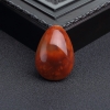 四川天然俏色南红水滴吊坠-红掌柜