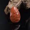 天然柿子红南红仿古龙吊坠-红掌柜