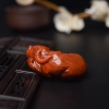 南红牛吊坠-红掌柜