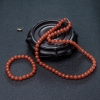 天然樱桃红南红项链/手串套装-红掌柜