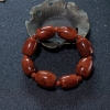 四川火焰纹南红桶珠单圈手串-红掌柜