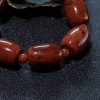 四川天然火焰纹南红手串-红掌柜