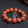保山天然南红手串-红掌柜