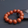 17mm天然柿子红南红手串-红掌柜