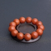 17mm保山柿子红南红手串-红掌柜