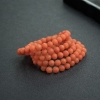 天然南红莲花珠108佛珠-红掌柜
