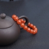 樱桃红南红单圈手串-红掌柜