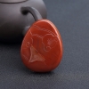 川料天然南红牡丹引凤吊坠-红掌柜