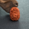 柿子红南红蝶恋花吊坠-红掌柜