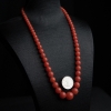 樱桃红南红项链-红掌柜
