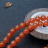 9.5mm天然樱桃红南红108佛珠-红掌柜