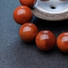 23.5mm柿子红南红单圈手串-红掌柜