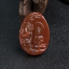 四川南红大日如来吊坠-红掌柜
