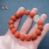柿子红南红手串-红掌柜