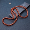 8mm南红108佛珠-红掌柜