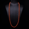 7mm柿子红南红108佛珠-红掌柜