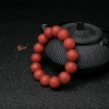 柿子红南红单圈手串-红掌柜