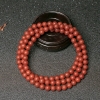 柿子红南红108佛珠-红掌柜