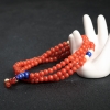 5mm柿子红南红108佛珠-红掌柜