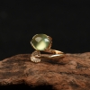 巴西天然葡萄石戒指-红掌柜
