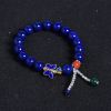 阿富汗天然青金石手串-红掌柜