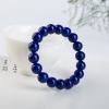 天然紫蓝色青金石单圈手串-红掌柜