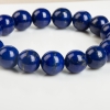 天然深蓝色青金石单圈手串-红掌柜