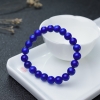 8.5mm青金石级天蓝色青金石单圈手串-红掌柜
