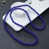 青金石级深蓝色青金石珠链-红掌柜
