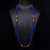 7mm深蓝色青金石长链-红掌柜