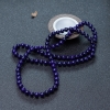 紫蓝色青金石佛珠-红掌柜
